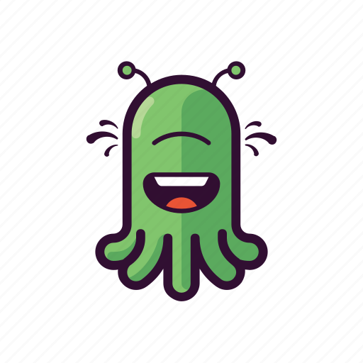 Alien, expression, crying, emoji icon - Download on Iconfinder
