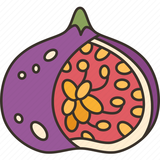 Figs, ripe, fruit, sweet, nutrition icon - Download on Iconfinder