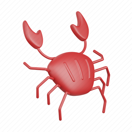 Crab, seafood, shrimp, sushi, fish, sea, animal icon - Download on Iconfinder
