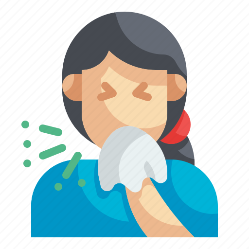 Cough, sneeze, handkerchief, illness, sickness icon - Download on Iconfinder
