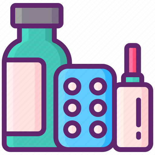 Antihistamines, drugs, medicine, pills icon - Download on Iconfinder