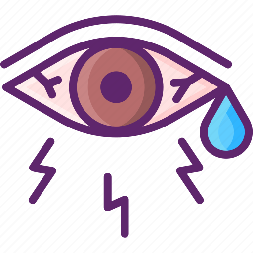 Alergy, eye, medical, tears icon - Download on Iconfinder