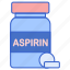 aspirin, medicine, pills 
