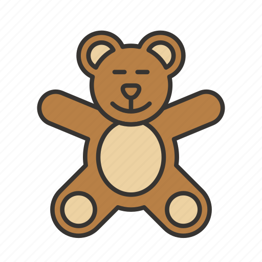Animal, baby, bear, child, teddy, toy icon - Download on Iconfinder