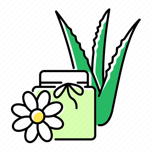 Aloe, cream, dermatology, herbal, natural, plant, vera icon - Download on Iconfinder