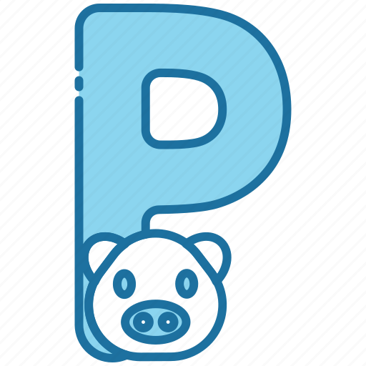 P, alphabet, education, letter, text, abc, consonant icon - Download on Iconfinder