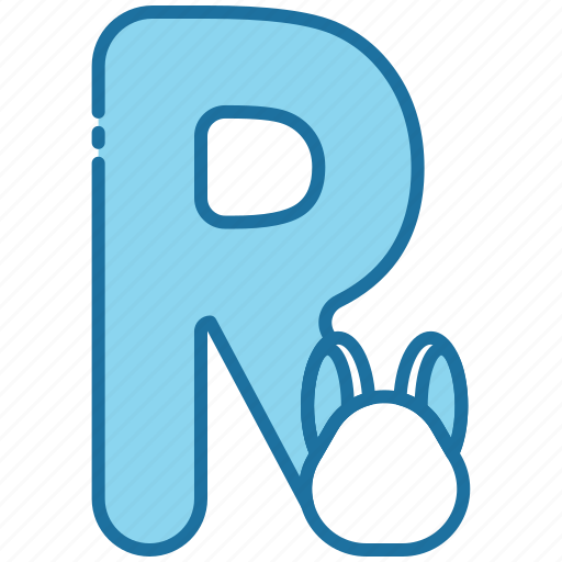 R, alphabet, education, letter, text, abc, consonant icon - Download on Iconfinder