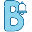 b, alphabet, education, letter, text, abc, consonant 