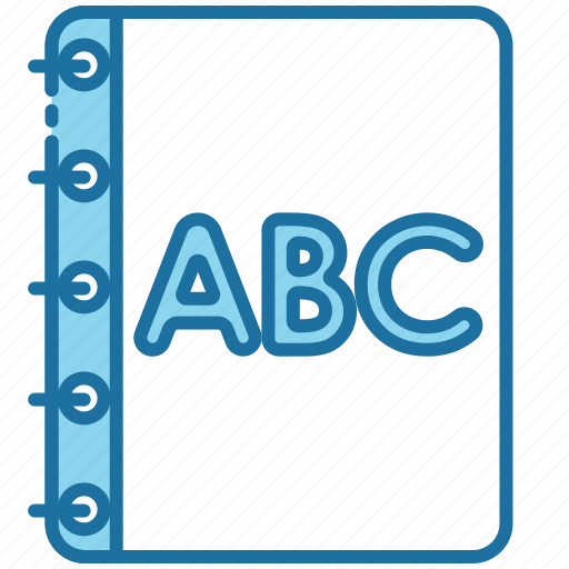 Book, education, study, abc, alphabet, letter, knowledge icon - Download on Iconfinder