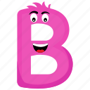 alphabet, b, abecedary, education