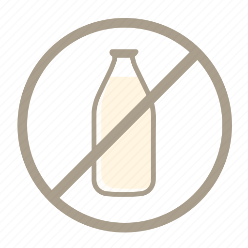Dairy free, lactose free, low lactose, no dairy, no milk, vegan icon - Download on Iconfinder