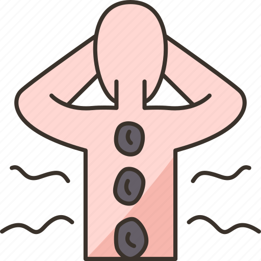 Hot, stone, spa, massage, relaxation icon - Download on Iconfinder