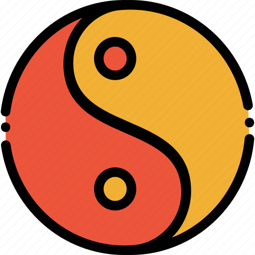 Balance, buddhism, china, meditation, yinyan, zen icon - Download on Iconfinder