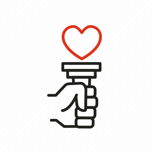 Heart, love, donation, will, selflessness, charity icon - Download on Iconfinder