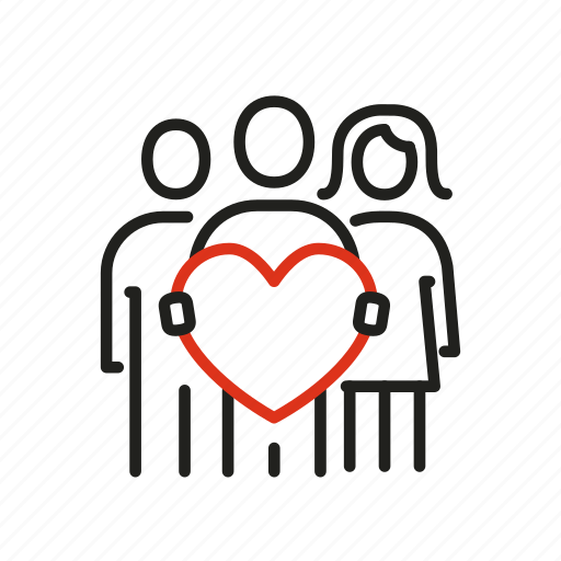Heart, family, equality, peace, charity icon - Download on Iconfinder