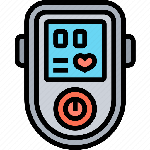 Oximeter, oxygen, sensor, monitor, healthcare icon - Download on Iconfinder
