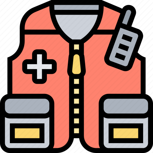 Vest, jacket, medical, ambulance, rescue icon - Download on Iconfinder