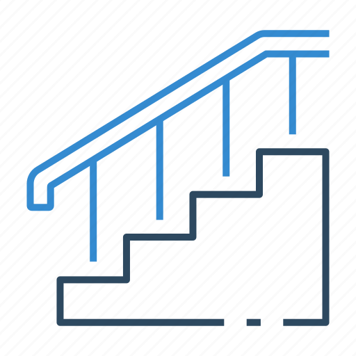 Stairs, staircase, steps icon - Download on Iconfinder
