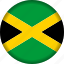 jamaica, flag, flags, north america, world 