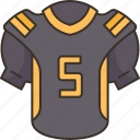 jersey, player, american, football, game