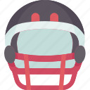 helmet, football, head, protective, gear
