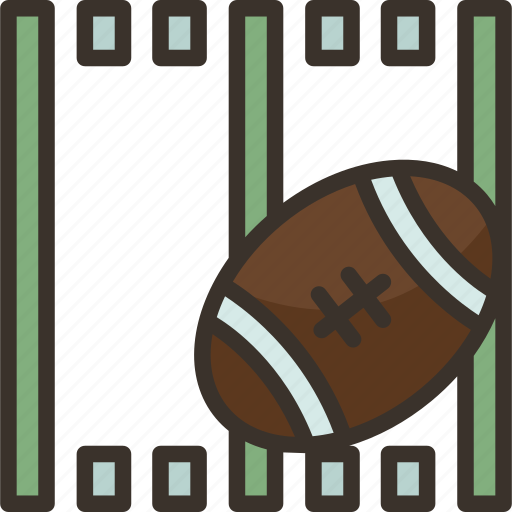 Yard, line, field, american, football icon - Download on Iconfinder