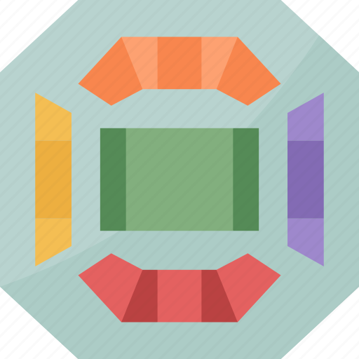 Seats, stadium, arena, match, sports icon - Download on Iconfinder