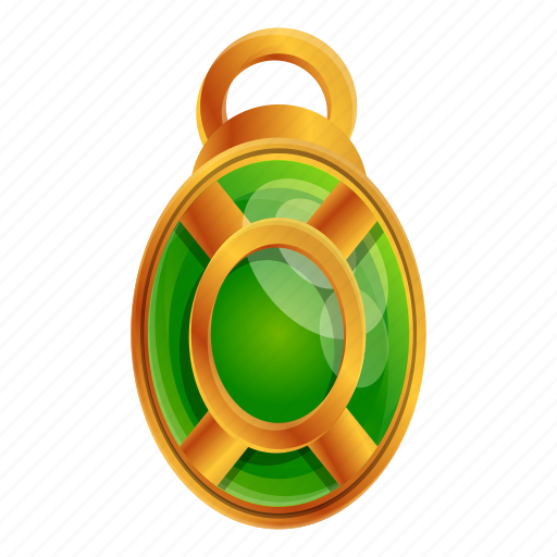 Green, esoteric, amulet icon - Download on Iconfinder