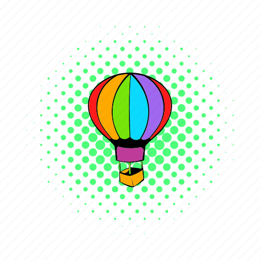 Air, ballon, balloon, comics, fly, fun, hot icon - Download on Iconfinder
