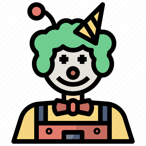 Amusement, circus, clown, funny, park, people icon - Download on Iconfinder