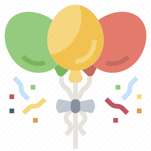 Balloons, celebration, decoration, ornament, party icon - Download on Iconfinder