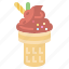 cone, cream, dessert, ice, summer, summertime, sweet 