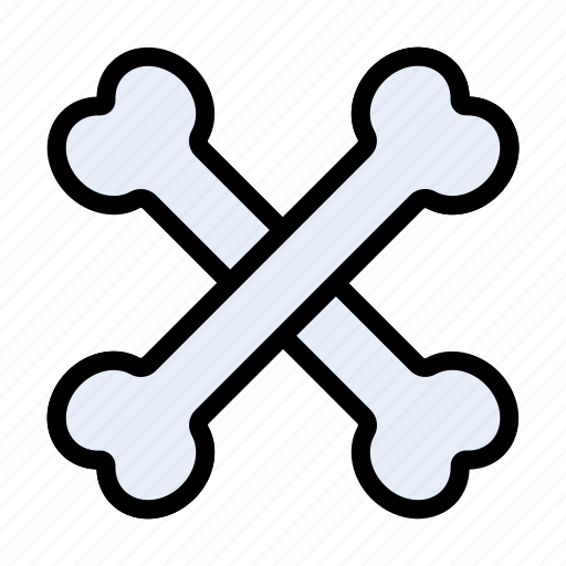 Bone, cross, danger, medical, healthcare icon - Download on Iconfinder
