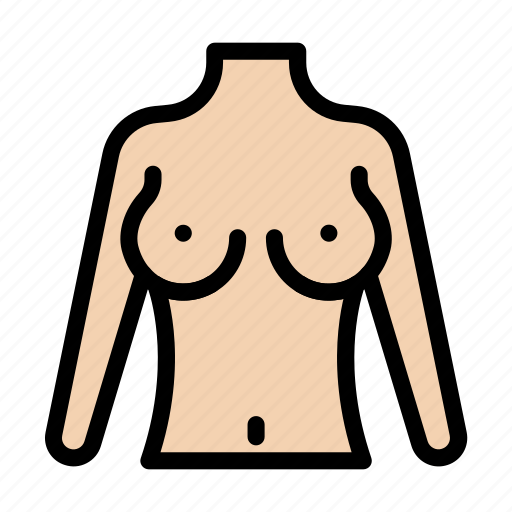 Breast, anatomy, boob, tit, medical icon - Download on Iconfinder