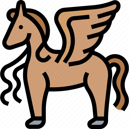 Pegasus, unicorn, mythology, animal, horse icon - Download on Iconfinder
