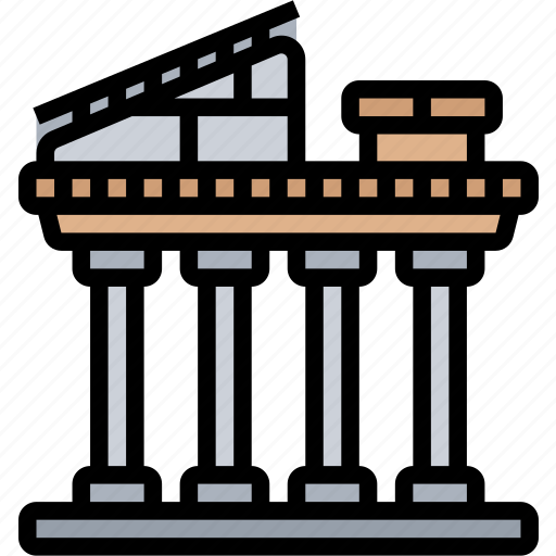 Temple, apollo, ancient, pillar, architecture icon - Download on Iconfinder