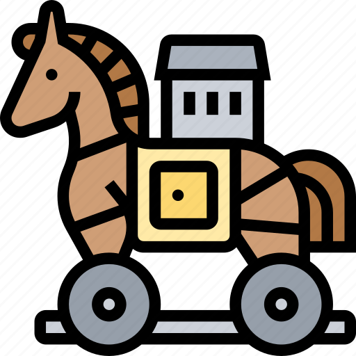 Trojan, horse, troy, myth, war icon - Download on Iconfinder
