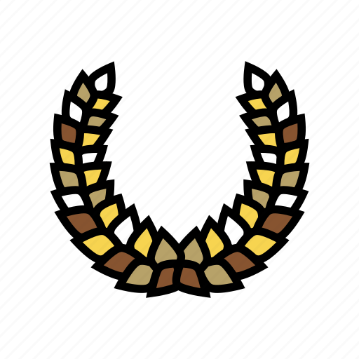 Laurel, wreath, ancient, rome, antique, history icon - Download on Iconfinder
