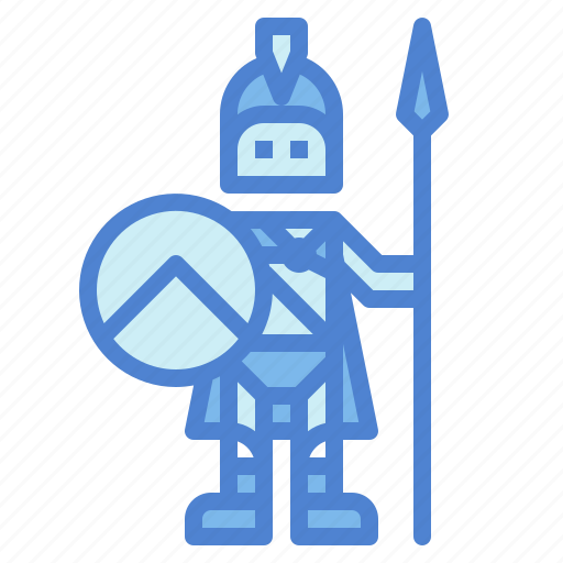 Warrior, spartans, sparta, swordsman, soldier icon - Download on Iconfinder