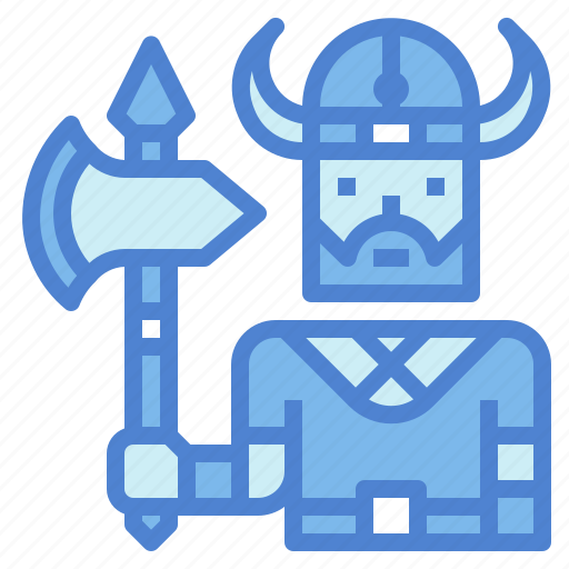 Warrior, vikings, swordsman, soldier, axe icon - Download on Iconfinder