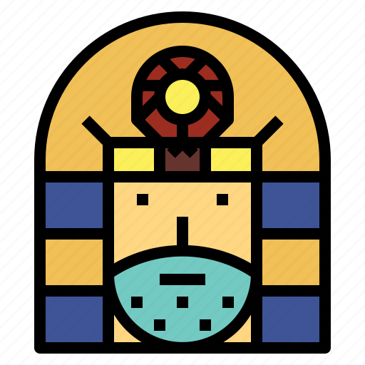 Warrior, egypt, swordsman, soldier, head icon - Download on Iconfinder