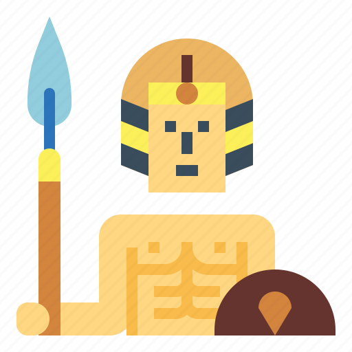 Warrior, egypt, swordsman, soldier, assyrian icon - Download on Iconfinder