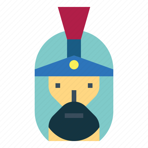 Warrior, head, swordsman, soldier, centurion icon - Download on Iconfinder