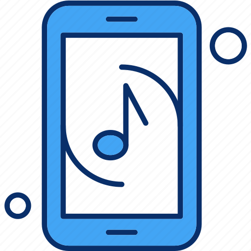 Mobile, music, application icon - Download on Iconfinder