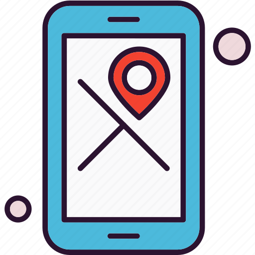 Location, mobile, application icon - Download on Iconfinder