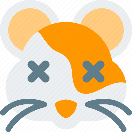 Hamster, death, emoticons, animal, crosses icon - Download on Iconfinder