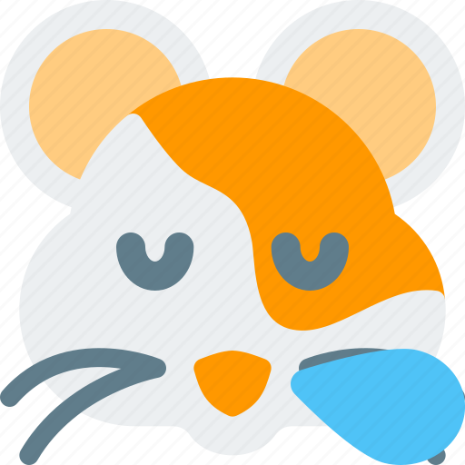 Hamster, snoring, emoticons, animal icon - Download on Iconfinder