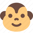 monkey, emoticons, animal