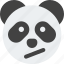 panda, confused, emoticons, animal 