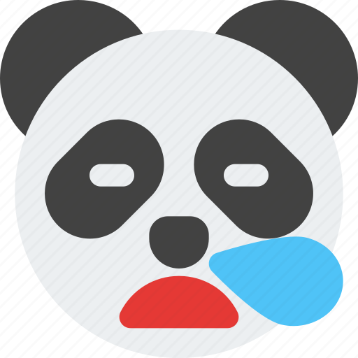 Panda, snoring, emoticons, animal icon - Download on Iconfinder